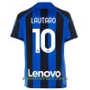 Inter Milan Lautaro 10 Hjemme 22-23 - Herre Fotballdrakt